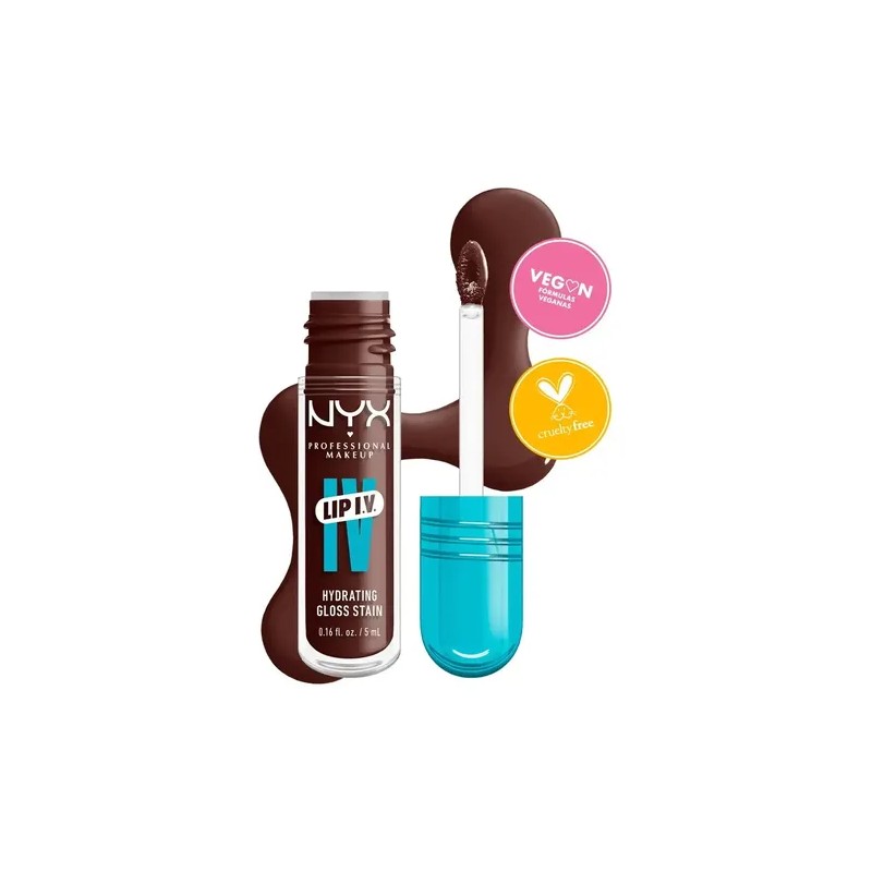 NYX Professional Makeup, Lip Iv Gloss Sérum Hidratante, 5ml