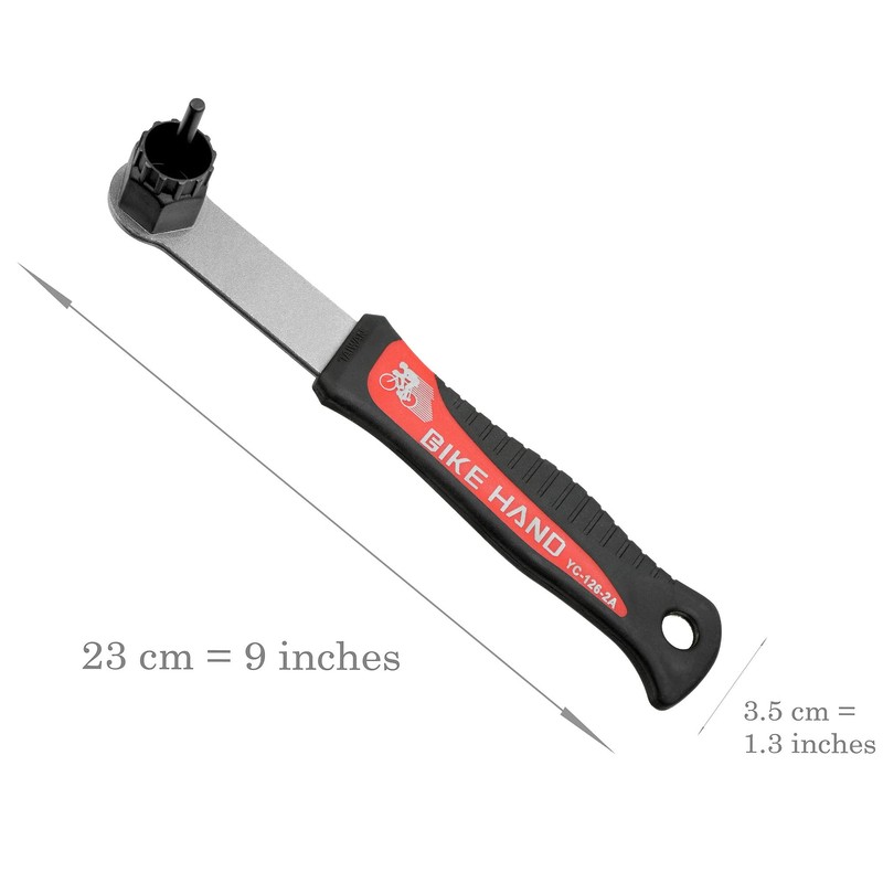 BIKEHAND Bicycle Bike Compatible with Shimano Sram Freewheel Cassette Center