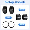 YHJDC 2 Set 520595 Union Replacement Kit Compatible with Pentair