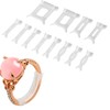Ring Adjuster Set - Includes 12 Adjusters and 1 Silver