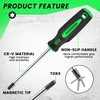GURADESIGN 13-Piece Magnetic Torx Screwdriver Set，T5 -T40 Star Screwdrivers Set