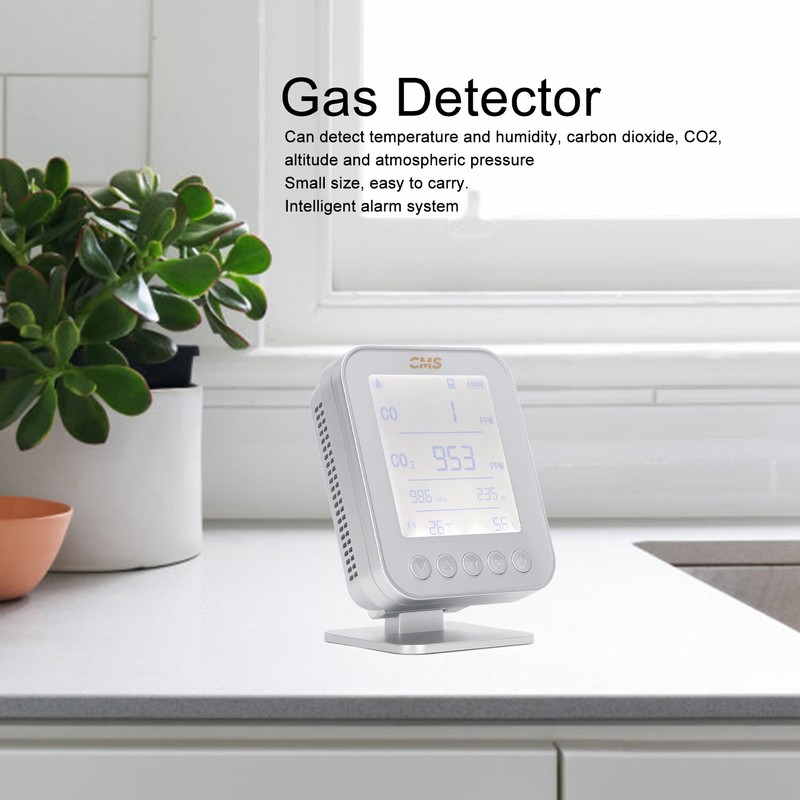Altitude Pressure Detector 6 in 1 Multifunction USB Charging CO