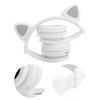 LED Noise Reduction Headset Cat Ear Shape Bluetooth 5.0 Headset