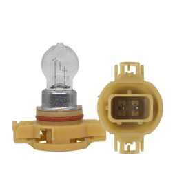 ZMShun 2Pcs PS24W 5202 12V 24W 4300K Yellow Car Bulbs Head Light 5202 Fog Lights DRL PS24W Halogen Lamp Daytime Running Lights Auto Clear Glass Bulbs Automotive Light Bulbs PS24W 12V 24W