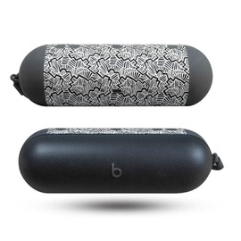 Speaker Skin Compatible with Beats Pill (2024) - Abstract Black - Premium 3M Vinyl Protective Wrap Decal Cover - Easy to Apply | Crafted in The USA by MightySkins