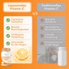 Liposomal Vitamin C 1000 mg, 180 Vegan Capsules with Sunflower