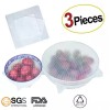 Rolican Kitchen Home Premium Silicone Stretch Wraps Cover 3-pack Various