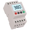Over Under Voltage Protector Protective Device 3 Phase LCD Digital