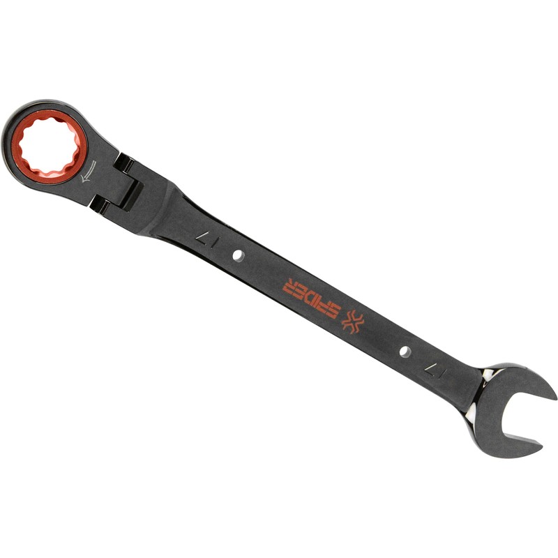 SK11 SPIDER SPG-G17F Flex Ratchet Wrench 0.7 inch (17 mm)