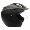 MMG Motorcycle Scooter Open Face Helmet Crux Flip Up Visor