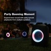 DOSS PartyBoom Bluetooth Speaker Loud with 60W Stereo Sound, 2.1