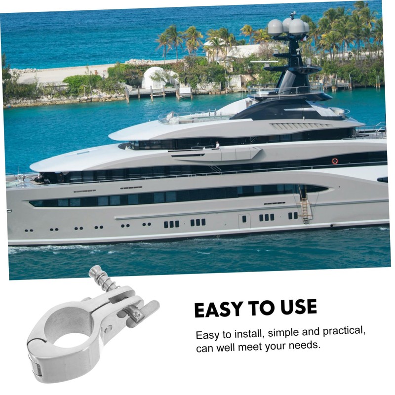 Outanaya 2pcs Stainless Steel Jaw Slide Clamp for Bimini Top