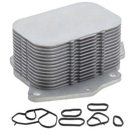 Frankberg Oil cooler Compatible with Berlingo C2 C3 C4 C5 C-Max Fiesta Focus Mondeo 2 3 5 m.i.n.i 206 207 208 2008 308 3008 Partner 2003-2024