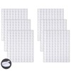 Ainiv 324 Pairs Self-Adhesive Hook and Loop Dots, Double-Sided Adhesive