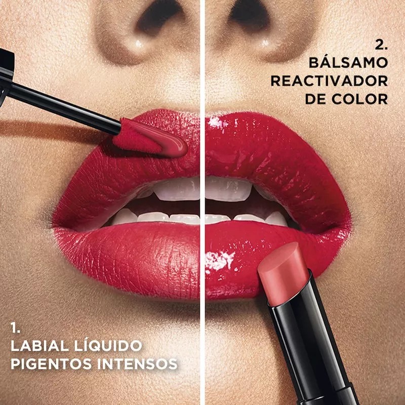 L'oréal Paris Lipstick Infallible 24hr X3 Dos Pasos Acabado Brillo