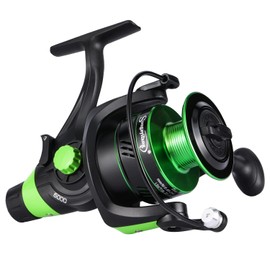 Sougayilang Fishing Reels Carp Fishing Reel 13+1BB Spinning Reels, Smooth, Powerful Fishing Reel, Carp Reel with Spare Spool-KO40