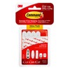 Command Refill Strips, White, 8 Small, 4 Medium, 4 Large/Pack