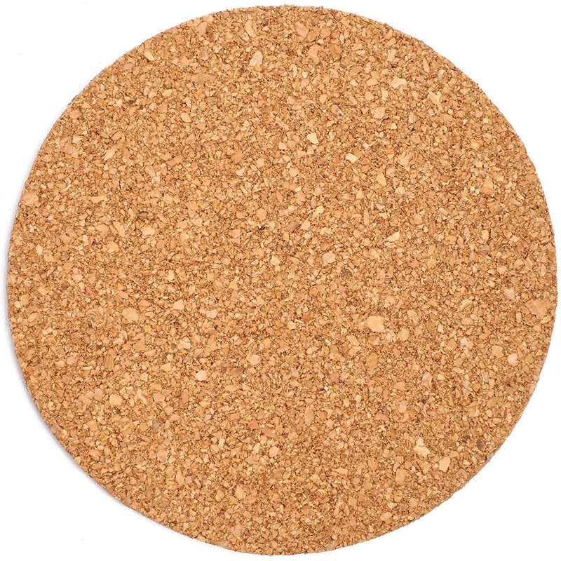 VonkPeter 30 Pack Cork Drink Coasters Round 1/8" Thick-Home Bar