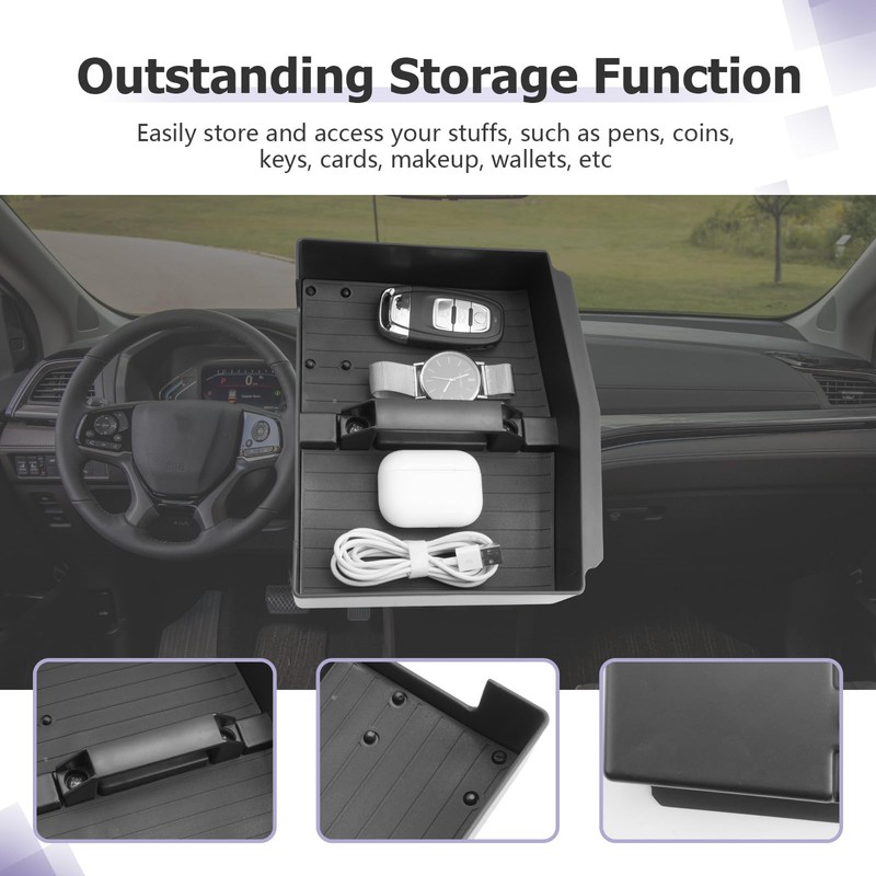 LUWU 2024 Odyssey Center Console Organizer Compatible with 2018-2022 2023
