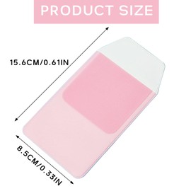 XMYCYuChen 5Pcs Durable Pen Leak Pocket Protector Lightweight Pen Holder Pocket Pouch Practical Shirt Pocket Protectors for School Hospital Office