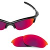 Revant Replacement Lenses Compatible With Oakley Half Jacket, Polarized, Midnight