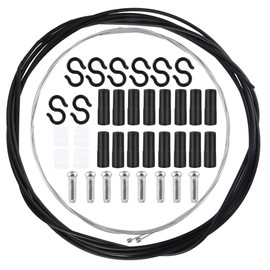 Bicycle Brake Cable + Shift Cable Set, Universal Bicycle Brake Cable Rear Set, Bicycle Brake Cable Inner Cable Set, Bicycle Parts Brake Cable, Construction Cable, Brake Cable for Mountain Bike, Road