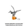 Fire-Maple FMS-300T Portable Stove Ultra Light, Hiking Stove Titanium for