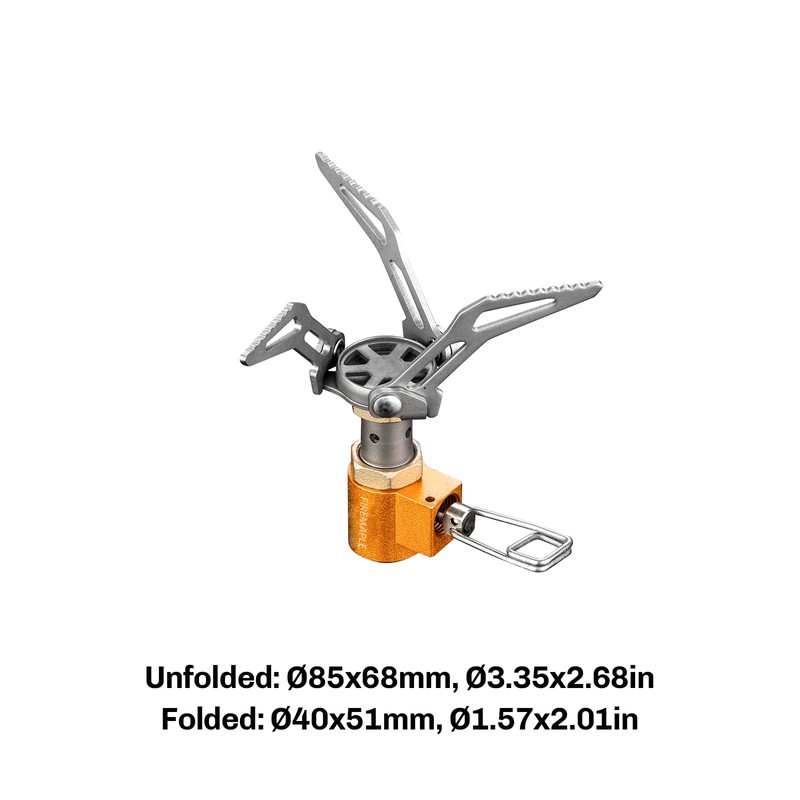 Fire-Maple FMS-300T Portable Stove Ultra Light, Hiking Stove Titanium for