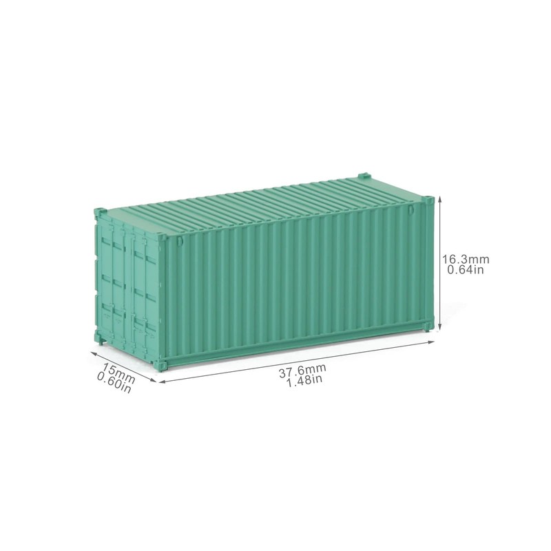 C15007 9pcs Model Train N Scale 1:160 6.1m Blank Shipping
