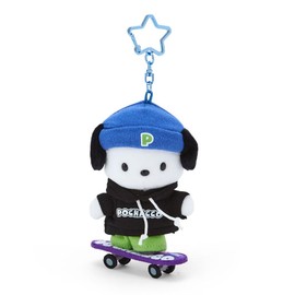 Sanrio 514900 Pochacco Mascot Holder (Skateboard)