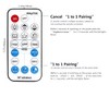 2-Pack RF Remote Dimmer for Single Color LED Strip Lights,PAUTIX