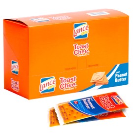 TARAORYX Lance Crackers, Toast Chee Peanut Butter Sandwich 20 pack