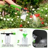 Qualirey Diatomaceous Earth Powder Duster, 500ml Garden Powders Applicator Dispenser,