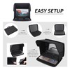 Foldable Laptop Sun Shade for Outdoor Work – Portable Oxford