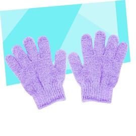 Beavorty Exfoliating Shower Gloves Candy Color Body Scrub Mitts for Material for Bathing and Spa Use