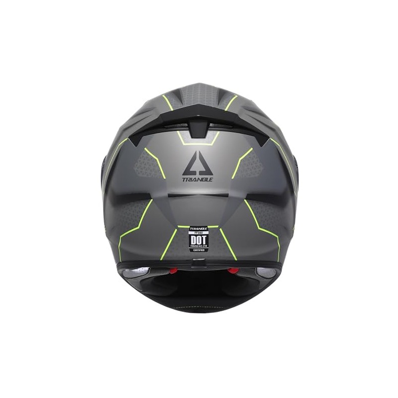 TRIANGLE Motorcycle Helmets Full Face Helmet for Adult Men with