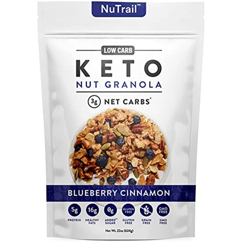Low Karb NuTrail™ Blueberry Nut Granola 22 oz