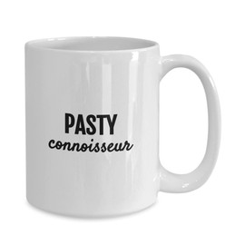 Pasty connoisseur fun upper peninsula lovers mug