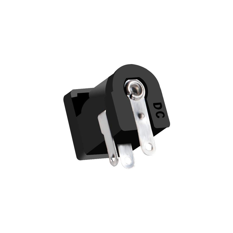 AiTrip 20pcs 3 Pin DC Power Connector PCB Mount Female