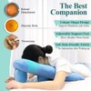 Mybow Face Down Pillow After Eye Surgery for Sleeping Prone