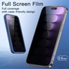 JETech JETech Sichtschutz Full Screen fr iPhone 15 Pro 6,1
