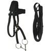 MP2MINGPIN Reinforced Horse Reins and Bridle(Foam Padding) Adjustable PP Webbing