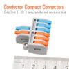 XALXMAW 10Pcs Lever Wire Connectors, 2 in 6 Out Mini