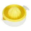 KAI KAI KITCHEN DH8192 Plastic Lemon Squeezer with Saucer, Dishwasher