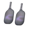 2PCS Pickleball Paddles Set Fiberglass Lightweight Pickle Ball Rackets with