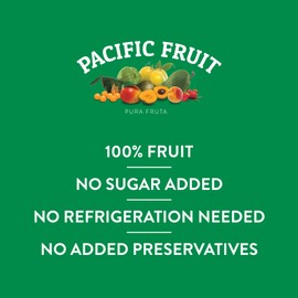 Pacific Fruit | Pineapple Puree, 100% Real Fruit, No added sugar, Non-GMO, Harvested & Processed in Peru, Direct from the Orchard, for Pastry, Cocktails & Beverages, 1 Kg. (2.2 Lbs.)