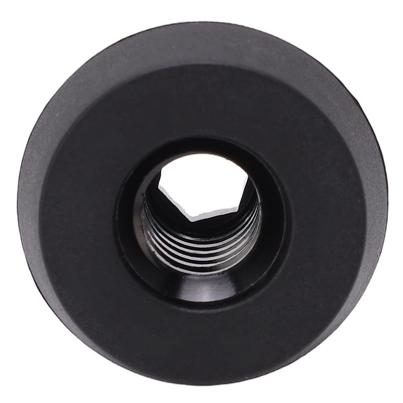 Alomejor Billiard Cue Rubber Bumper Pool Cue Block Butt Connected