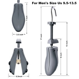 Eachway Shoe Stretcher, Shoe Trees Adjustable Length & Width For Men (