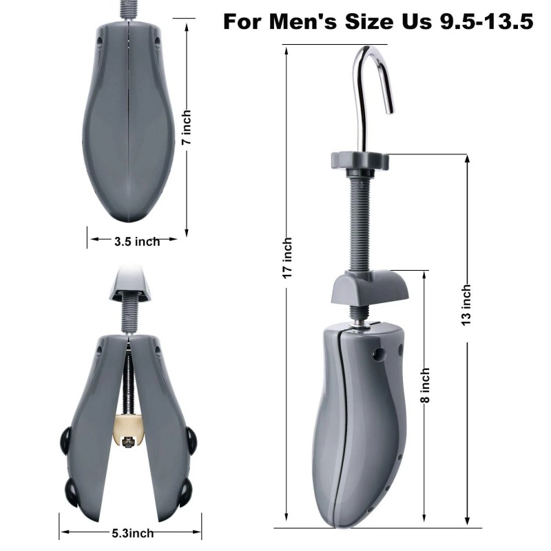 Eachway Shoe Stretcher, Shoe Trees Adjustable Length & Width For