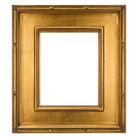 Creative Mark Museum Plein Aire Ornate Picture Frame - 9x12 - Gold Leaf - Pack of 1, High-End Antique Style Frames - Open Back with No Glass or Backing